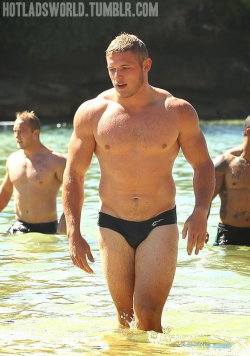 hotladsworld:  More from rugby player George Burgess here.