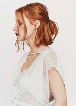 dailyjchastain:Jessica ChastainBy Trunk Xu | Modern Weekly Style  