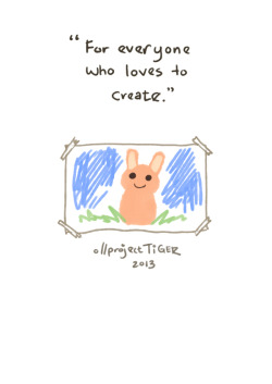 jen-c5k:  bluestripedrenulian:  fuckyeahcomicsbaby:   Remember, it’s not a competition  This amazing comic just says it all about what it’s like to be an artist.  This..is…BEAUTIFUL! ;w; I am actually smile, now. Thank you so much! &lt;3  