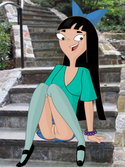 cartoonsexx2:  Stacy Hirano - Phineas and Ferb  As requested :)