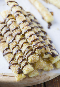 do-not-touch-my-food:    Churro Sticks  