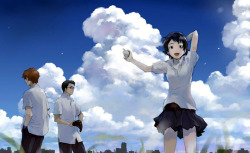 Anime: A garota que saltou no tempo on We Heart It - http://weheartit.com/entry/23481120/via/xegy