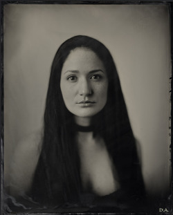 daveaharonian:  8x10 tintype with Rhus the Moose.   