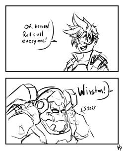 kpfightmaster:  Overwatch more like Oversnot hahahahahahaha i can’t stop playing(Edit: also sorry, but the winston thing was from this;;)