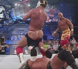 mostlywrestlingstuff:  hot4men  That is one hell of an ass! I&rsquo;ve been meaning to make gifs from this episode of too hot for tv&hellip;just haven&rsquo;t found proper download links yet!