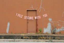 abandonedloveseries:  I felt secure with youquote by anonymous // banner &amp; photography by peytonfulford