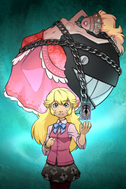 guilherme-rm:  Peach’s Persona Ooh risqué. I went more for the weird subcontious symbolic route with this one. Let’s see what the response is. See also: Samus Aran’s persona: (Here) Link’s persona: (Here)   O oO &lt;3