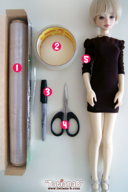 miniaturebjdlove:  dotworkdoll:  resincrantz:  I don’t believe I’ve seen this on tumblr yet, but TatianaB made a fascinatingly helpful tutorial for making dress patterns for dolls. The instructions are in Russian, but they’re easily translated with