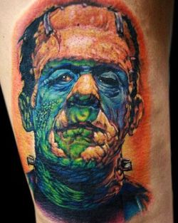 cecilporterstudios:  Can’t wait for Halloween ,here’s another monster piece to celebrate my favorite holiday. #frankenstein #monster #monsters #classic #horror #universalstudios #movie #movies #legend #halloween #scary #cecilporter #color #realism