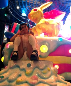   My diapered trip to Tokyo – part 2 (8 pics)When I was in Tokyo I felt so much at home. It was babygirl heaven when I visited the Kawaii Monster Cafe. My friend Fabian-abdl took these supercool pictures. Xx EmmaSee 8 pics on my blog:https://abdlgirl.com/