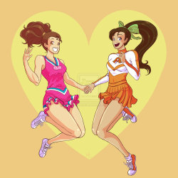 motorcyclle:  MPGiS - Trisha and Trisha by ~RyokoSanBrasil Trishas united! Needless to say Trisha is my favorite character on Most Popular Girls in School. The last episode just made me love her even more.  Click my link to Korra Nation