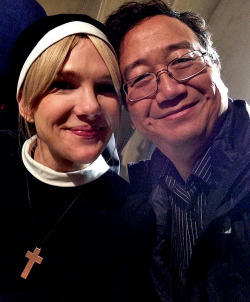 lilysrabess:  Thank you, Lily Rabe, for returning to Briarcliff tonight. You are my angel in the midst of madness. (x) 