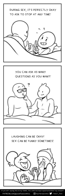 peachfuzzcomics:  PeachFuzz #176: Sensual RemindersI’m all about this sexual positivity and creating a safe environment in the bedroom. Support the strip/my transition &amp; earn rewards: https://www.patreon.com/peachfuzzcomicsTWITTER - INSTAGRAM -