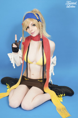 cosplayiscool:  Rikku Cosplay ~ Final Fantasy X-2 by TwistedLolita Check out http://cosplayiscool.tumblr.com for more awesome cosplay 