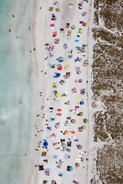 hiromitsu:  Aerial view of the beach of Illetes, Formentera. by Xavi Duran (A. Mas) on Flickr. 