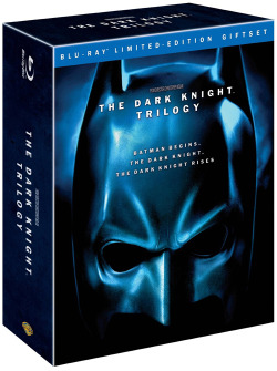 gamefreaksnz:   The Dark Knight Trilogy  [Blu-ray]  (Batman Begins / The Dark Knight / The Dark Knight Rises)  List Price: ไ.99       Sale Price: ห.96   You Save: ษ.03 (47%)     1 ok movie, 1 great movie and a shitty pile of convoluted