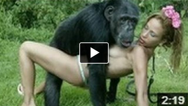 Woman monkey sex with animal