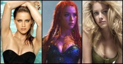 Amber Heard (Mera) from Aquaman Hot Cleavage. So glad DC/Warner allows there heroines to still be sexy. 