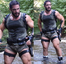 naamahdarling: nikolas-reblog:  nomtheburritos:  irollforinitiative: The Laura Croft game we all deserve  It’s 5am and my eyes were so blurry that I legit thought “wow look at Shia LaBuff”  for a moment i thought it was Tom Hardy gone wild   I know