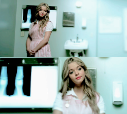 adorablepieterse:  Alison Dilaurentis in every episode: 1x11 «Moments Later»   