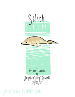 jellydraws:    and here it is. my 24 hour comic took 22 hours. and then a little longer for some edits but. I’ve still got another hour till my 24 is officially up, and I’m definitely gonna be snoozing. For having no planning except a selkie design
