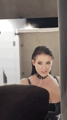 rubberrickyhull:  chiefalpacawerewolf:  Angela White, latex insta story &lt;3 gif by chiefalpacawerewolf  Oh my
