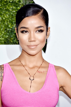 honey-dipping:  celebritiesofcolor:  Jhene Aiko attends the GQ 20th Anniversary Men Of The Year Party at Chateau Marmont on December 3, 2015 in Los Angeles, California.  Cutie