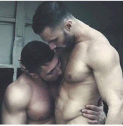 muscleorlando: I know I have some women and straight men followers.  Appreciate you all. But, today is for the gay muscle boys.   Embrace.