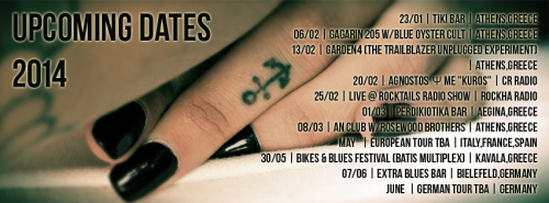 thebignoseattack: upcoming gigs for 2014! 