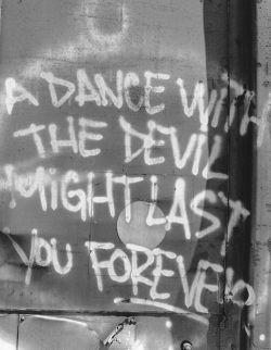 sechiudogliocchinoncisei:  rulingthumb:  Immortal Technique – Dance With The Devil Lyrics  there’s no diversity because we’re burning in the melting potI’m falling and I can’t turn back.