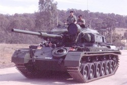 lockheed-martini:  Australian Army Centurion Mk 3-1   169041, nicknamed the “Atomic tank”, but more appropriately, the tank that won’t fucking die.In 1951, it was subjected to a 9.1 kT nuclear blast from 450m away, with full ammunition and the