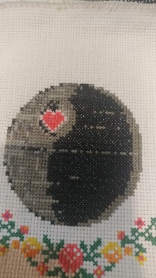 Well I&rsquo;ve finally finished sewing this damned death star! I just have a little more to do then I&rsquo;m done with the whole thing!