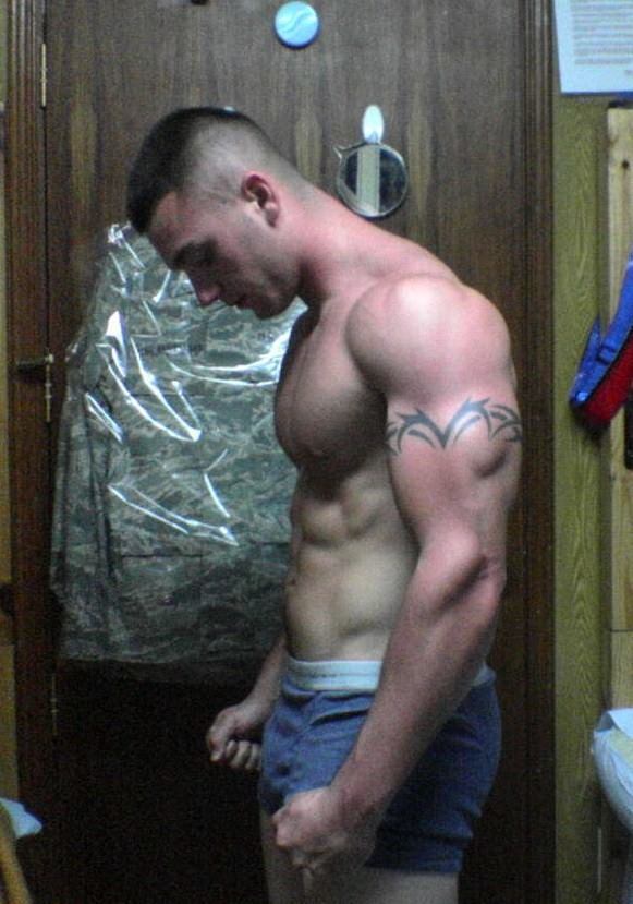 Gay muscle army guys