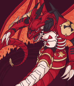 glitchplight:  when will bamco understand they have a perfectly good evil guilmon mega right here to use instead of gallantmon purple recolor mode 