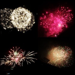 #fireworks #OaklandA&rsquo;s #greenandgoldbaseball #moneyball #oaklandathletics #karaokenight  (at Oakland–Alameda County Coliseum)