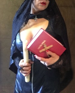 religiousfetish: 18scato:  I’ve got my own kinky Spanish nun.   MY ORIGINAL.  Beautiful.  