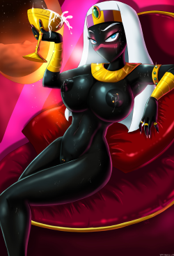 dragondeviant:  Martian Queen Tyr’ahnee (it took me awhile to get the pun)
