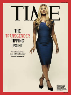 glaad:  Just when you thought Laverne Cox had accomplished it all! The Orange Is the New Black star appears on latest cover of TIME! (Oh, and Happy Birthday, Laverne!)   