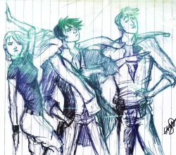 carlajamz:  Absolutely Fabulous!! I decided to sketch this coz i thought it would be fun! and yea it was:D Roys Crew really have style Deviant art version: http://carlajamz.deviantart.com/art/Absolutely-355943500 