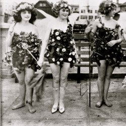 maudelynn:  Beauty Contestants on Venice Pier c.1926  