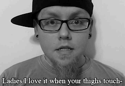 suicide-is-easy:  I do love being between thighs you know. 