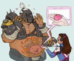 ruushes:  finally got this game!! the ones ive had the most fun with so far (surprisingly!!) have been d.va and roadhog, so…. tank buddies?  