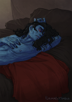 plasmapulp:  thor 2 panel is happening today and i’m not there so have some melodramatic, sprawled jotun!loki 