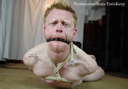 ropetrainkeep:Just yesterday Tynan Fox got in touch with me and said he was bummed that our session together isn’t in my blog, so I am here to show him off, and see what you guys think.  He is a red, so that scores him extra points with me… like