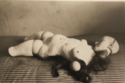 raveneuse: Hans Bellmer, La Poupée, c. 1930.   &ldquo;It was all worth my obsessive efforts, when, amid the smell of glue and wet plaster, the essence of all that is impressive would take shape and become a real object to be posessed.&rdquo; - Hans