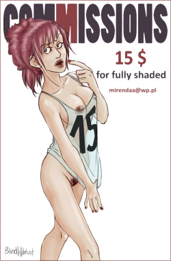 Knees up pinup/character drawing, clothed or not. Females, males, futa, pretty much anything but loli. Quick deliver. Discount for every next pic. Limited slots. I&rsquo;m opened also for more complicated commissions, write for more info mirendaa@wp.pl