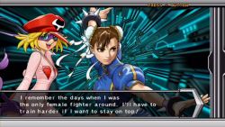 bison2winquote:- Chun-Li, Tatsunoko vs Capcom: Ultimate All-Stars [Wii] (Capcom)