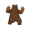 synchronicityll:  robotmoxie:robotmoxie:I was looking at Ursaring’s sprite on Bulbapedia andI have no excuse for what I’ve donethis was my first post to get any kind of notes and im always surprised to see it againwelcome back urasrings ass  bear
