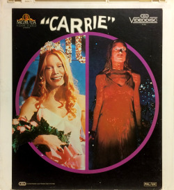 Carrie Videodisc. From Anarchy Records in Nottingham.