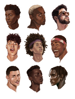 illustratedkate:  black boys are so handsome